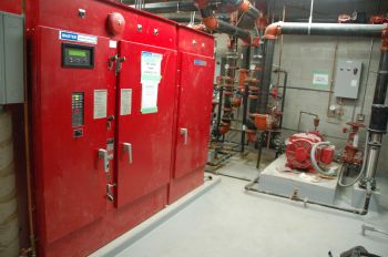 VFD Fire Pump Controller in a high rise